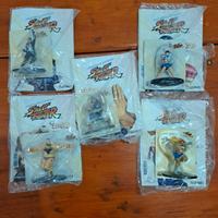 Street Fighter DeAgostini – 5 Figurine Originali 