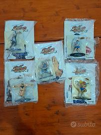 Street Fighter DeAgostini – 5 Figurine Originali 