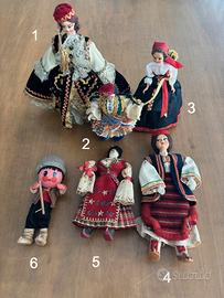 Bambole vintage nr. 6 - Souvenir Europa Orientale