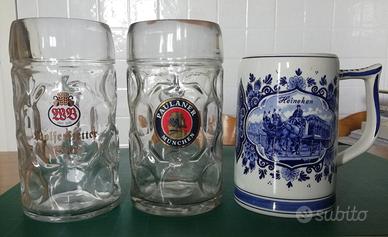 Boccali per birra vintage