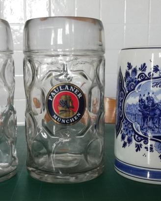 Boccali per birra vintage