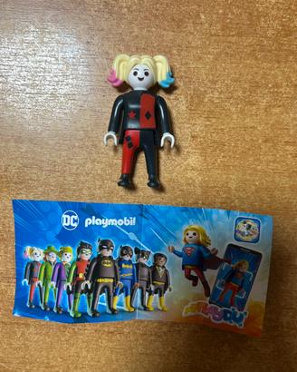 Kinder Sorpresa Harley Queen DC Playmobil