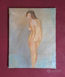Dipinto Ernestina Taffon "Nudo Femminile"