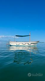 Gozzo in vetroresina 80hp 7 metri