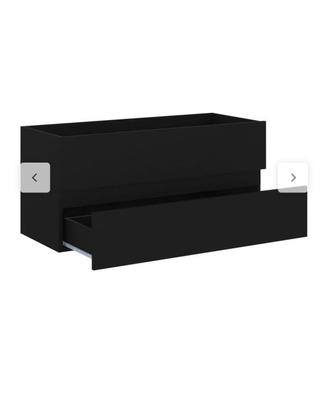 Mobile bagno moderno nero