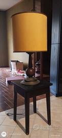Lampada +tavolino vintage