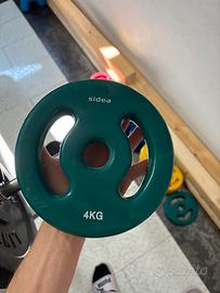 Dischi palestra da 4 kg