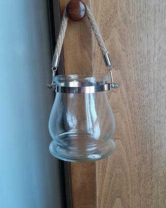 vaso in vetro da collezione 