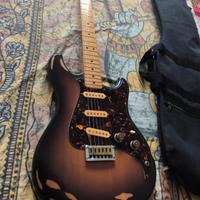 chitarra elettrica cimar strato anni 80 japan