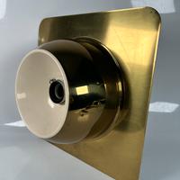 Lampada applique oro anni ‘70 stile Reggiani