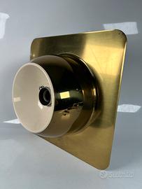 Lampada applique oro anni ‘70 stile Reggiani