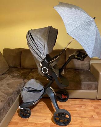 STOKKE XPLORY – Trio completo Grey Melange con acc
