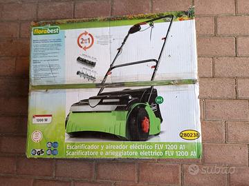 Scarificatore elettrico arieggiatore prato