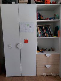 Armadio e libreria  Smastad / Platsa Ikea