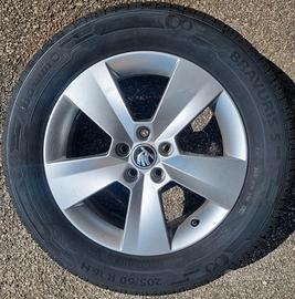 CERCHI SKODA KAMIQ  + GOMME 205 60 16 92H