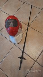 Maschera scherma + spada