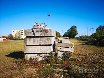 Pesi in cemento armato da gru