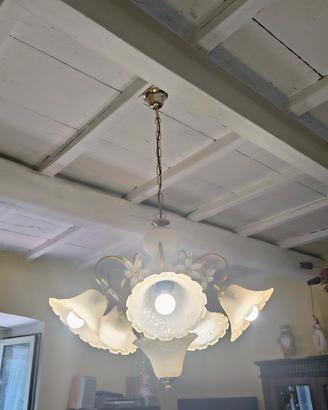 Lampadario a 5 luci 
