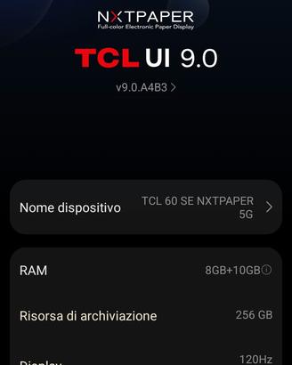TCL NXTPAPER 60 SE 