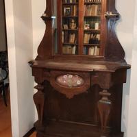 Consolle  con specchio liberty