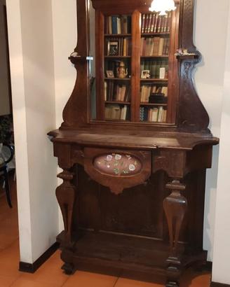 Consolle  con specchio liberty