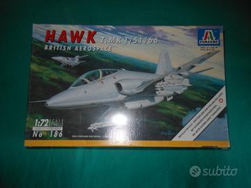 Modellismo aerei addestratore BAe hawk 1/72