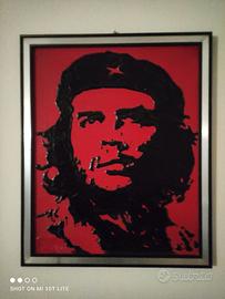 Quadro bassorilievo su tavola di legno