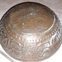 Contenitore multifunzione in rame lavorato a mano