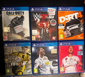 🎮 Lotto 6 giochi PS4 – Perfettamente funzionanti!