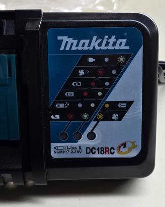 caricabatterie makita DC18RC nuovo 