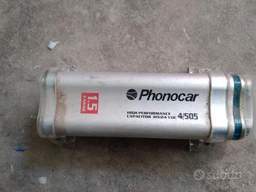 condensatore audio phonocar 1.5 farad