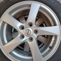 Ruote complete cerchi + gomme Volvo originali 16"