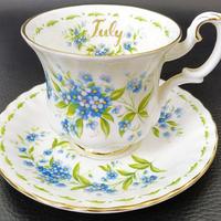Set tazza e piattino caffè Royal Albert Luglio