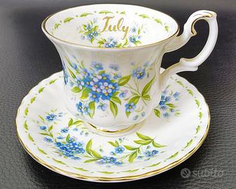 Set tazza e piattino caffè Royal Albert Luglio