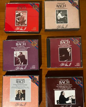 Glenn Gould plays BACH-6 cofanetti-12 CD/CBS ‘70
