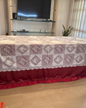 Tovaglia lino e filet