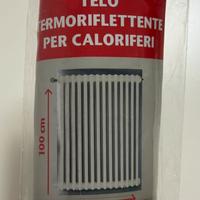 Telo termoriflettente per caloriferi