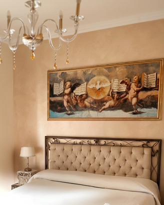 Quadro Capoletto "La Disputa del Sacramento"
