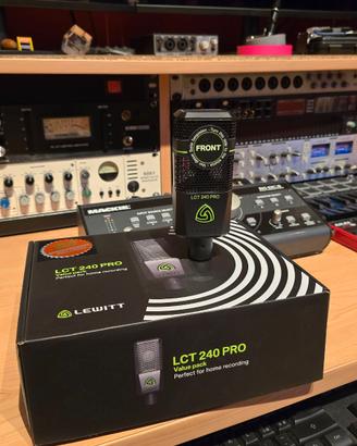 Microfono Lewitt LCT 240 PRO + supporto e antipo -