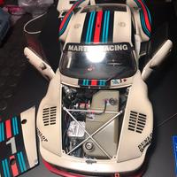 Tamiya 1/12 Porsche turbo Martini n1