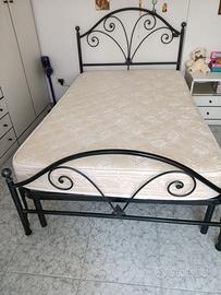 Letto, materasso e rete 1 piazza e 1/2
