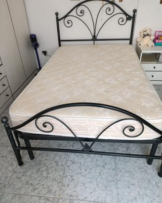 Letto, materasso e rete 1 piazza e 1/2
