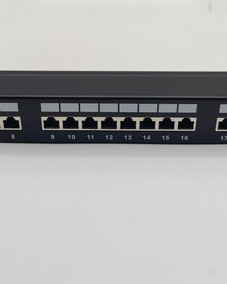 Patch Panel 24 Porte CAT6 19" - Kwmobile