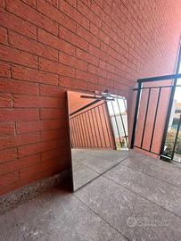 Specchio bagno con luce inclusa