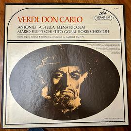 LP Verdi - Don Carlo. Stella, Filippeschi, Christo