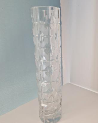 Vaso in vetro pressato 