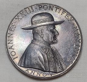 medaglia annuale d'argento di papa ionness xxiii