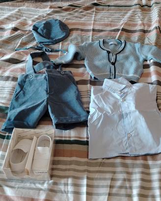 abbigliamento cerimonia neonato 