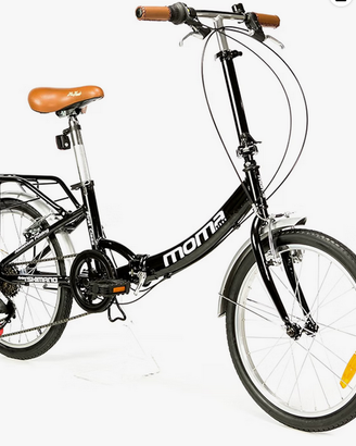 Moma - Bicicletta Pieghevole, Ruote da 20" Shimano