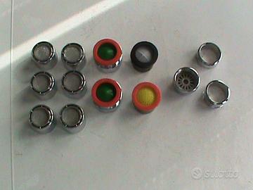 Areatori e rompigetto per rubinetto